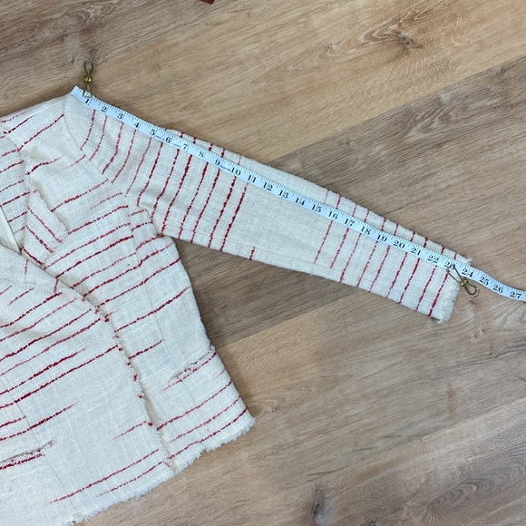 Isabel Marant Etoile Cream Striped Jacket - Picture 13 of 15